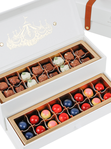 Golden Hour Trove Box - Classic White and Brown